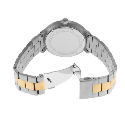  Shop Authentic Michael Kors Blake Analog Silver Dial Two Tone Steel Strap Watch for Women - MK9134 - Luxxuri