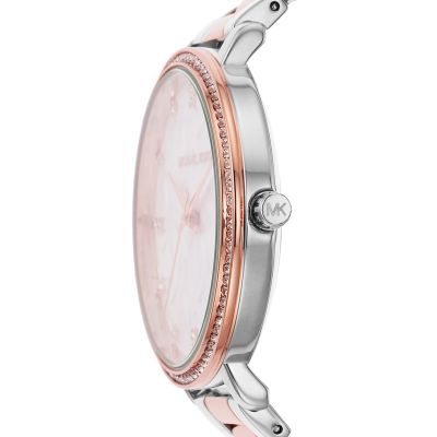  Shop Authentic Michael Kors Pyper Quartz White Dial Two Tone Steel Strap Watch For Women - MK4667 - Luxxuri