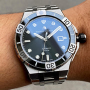  Shop Authentic Maurice Lacroix Aikon Venturer Black Dial Silver Steel Strap Watch for Men - AI6058-SS002-330-1 - Luxxuri