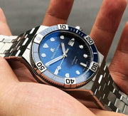  Shop Authentic Maurice Lacroix Aikon Venturer Blue Dial Silver Steel Strap Watch for Men - AI6058-SS002-430-1 - Luxxuri