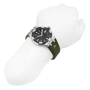  Shop Authentic Maurice Lacroix Aikon Quartz Black Dial Green Crocodile Leather Strap Watch for Men - AI1008-PVB21-330-1 - Luxxuri