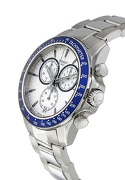  Shop Authentic Tissot V8 Quartz T Sport Chronograph White Dial Silver Steel Strap Watch For Men - T106.417.11.031.00 - Luxxuri