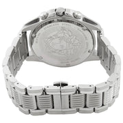  Shop Authentic Versace Greca Action Chronograph Quartz Green Dial Silver Steel Strap Watch for Men - VE3J00422 - Luxxuri