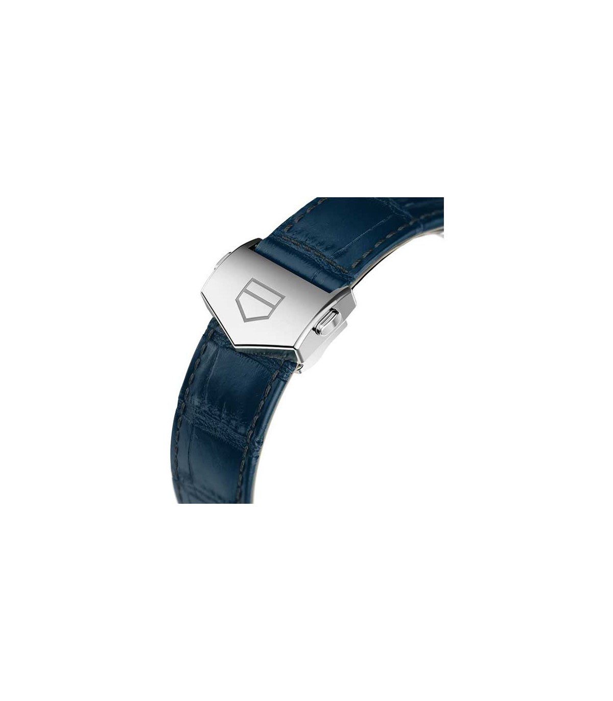  Shop Authentic Tag Heuer Monaco Automatic Chronograph Blue Dial Blue Leather Strap Watch for Men - CBL2111.FC6453 - Luxxuri