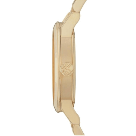  Shop Authentic Burberry The City White Dial Gold Steel Strap Watch for Women - BU9103 - Luxxuri