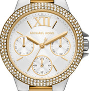  Shop Authentic Michael Kors Camille Multifunction Silver Dial Two Tone Steel Strap Watch For Women - MK6982 - Luxxuri
