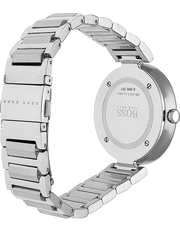  Shop Authentic Hugo Boss Allusion Quartz Silver Dial Silver Steel Strap Watch For Women - 1502414 - Luxxuri