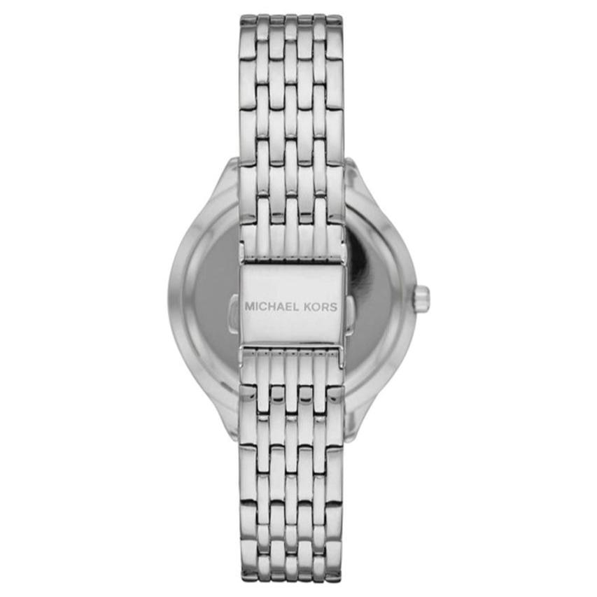  Shop Authentic Michael Kors Mindy White Dial Silver Steel Strap Watch For Women - MK7075 - Luxxuri