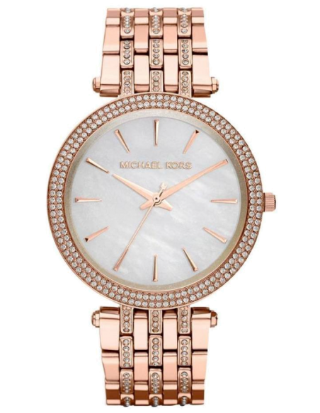 Shop Authentic Michael Kors Darci Mother of Pearl Dial Rose Gold Steel Strap Watch for Women - MK3220 - Luxxuri