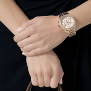  Shop Authentic Michael Kors Blair Rose Gold Dial Rose Gold Steel Strap Watch for Women - MK5263 - Luxxuri