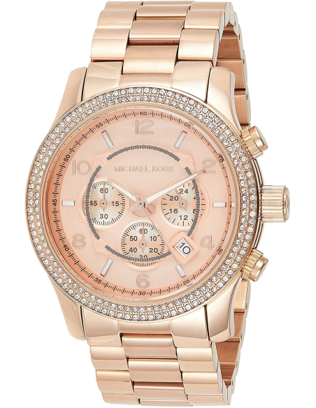  Shop Authentic Michael Kors Dylan Rose Gold Dial Rose Gold Steel Strap Watch for Women - MK5576 - Luxxuri