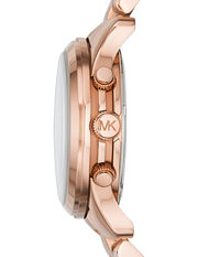 Shop Authentic Michael Kors Runway Iridescent Dial Rose Gold Steel Strap Watch for Women - MK5940 - Luxxuri