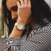  Shop Authentic Michael Kors Parker White Dial Two Tone Steel Strap Watch for Women - MK6119 - Luxxuri