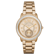  Shop Authentic Michael Kors Madelyn Quartz Gold Dial Gold Steel Strap Watch For Women - MK6287 - Luxxuri