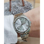  Shop Authentic Guess Cosmo Diamonds Silver Dial Silver Steel Strap Watch For Women - GW0033L1 - Luxxuri