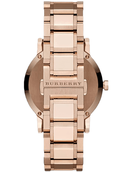  Shop Authentic Burberry The City Grey Dial Rose Gold Steel Strap Watch for Men - BU9353 - Luxxuri