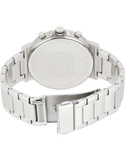  Shop Authentic Tommy Hilfiger Daniel Black Dial Silver Steel Strap Watch for Men - 1710413 - Luxxuri