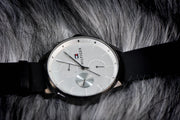  Shop Authentic Tommy Hilfiger Lexor Silver Dial Black Leather Strap Watch For Men - 1791489 - Luxxuri