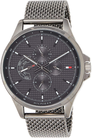  Shop Authentic Tommy Hilfiger Shawn Chronograph Quartz Grey Dial Grey Mesh Bracelet Watch for Men - 1791613 - Luxxuri