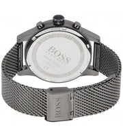  Shop Authentic Hugo Boss Jet Blue Dial Gunmetal Mesh Bracelet Watch for Men  - 1513677 - Luxxuri
