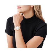  Shop Authentic Michael Kors Whitney Quartz White Dial Rose Gold Steel Strap Watch For Women - MK6694 - Luxxuri