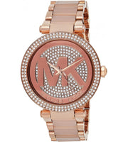  Shop Authentic Michael Kors Parker Pink Dial Pink Steel Strap Watch for Women - MK6176 - Luxxuri