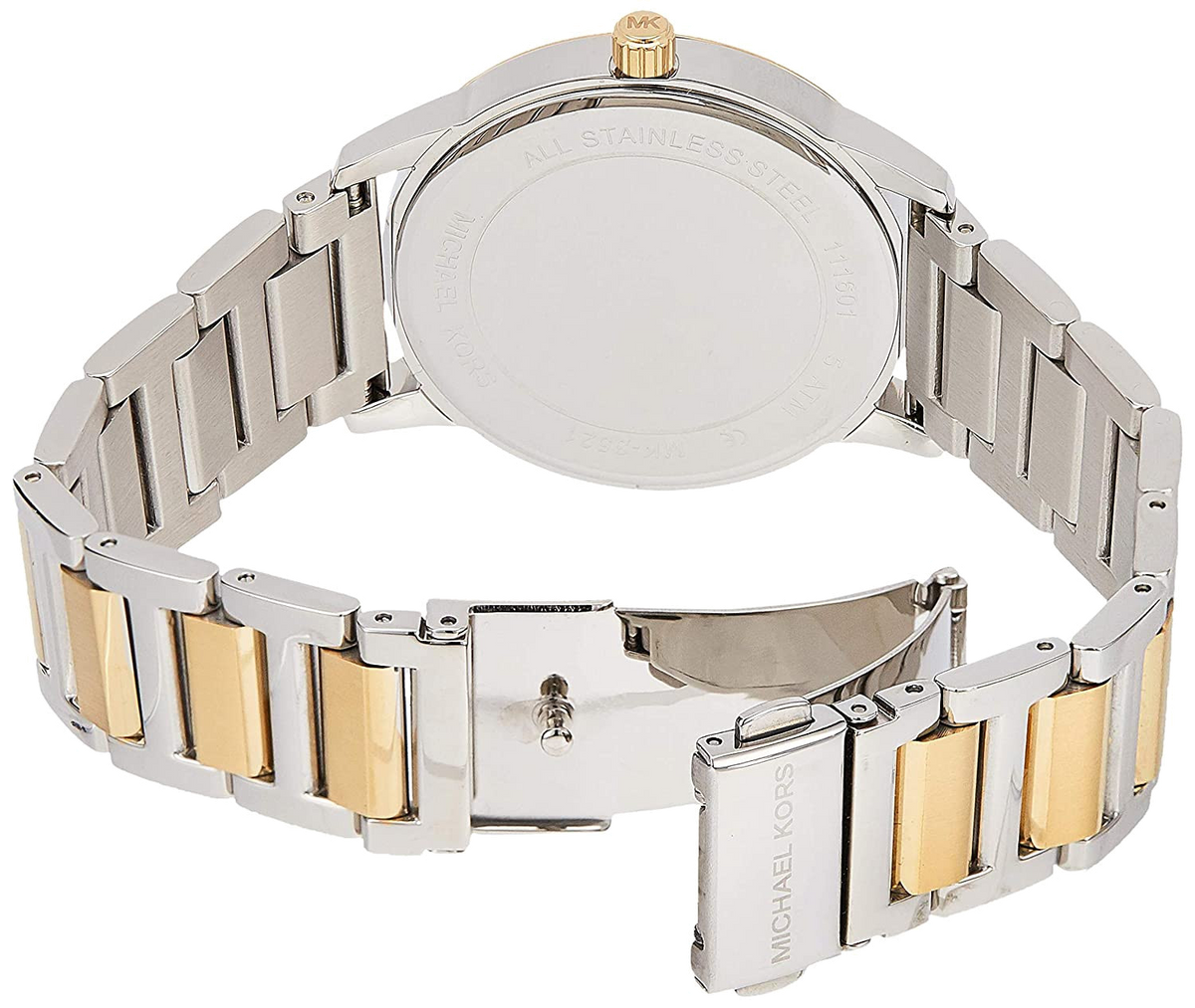  Shop Authentic Michael Kors Hartman Quartz White Dial Two Tone Steel Strap Watch For Women - MK3521 - Luxxuri