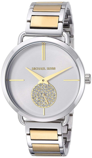  Shop Authentic Michael Kors Silver Dial Two Tone Steel Strap Watch for Women - MK3679 - Luxxuri