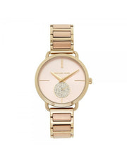  Shop Authentic Michael Kors Portia Rose Gold Dial Two Tone Steel Strap Watch for Women - MK3706 - Luxxuri