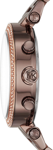  Shop Authentic Michael Kors Parker Analog Quartz Brown Dial Brown Steel Strap Watch For Women - MK6378 - Luxxuri