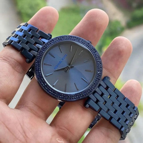  Shop Authentic Michael Kors Darci Blue Dial Blue Steel Strap Watch for Women - MK3417 - Luxxuri