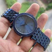  Shop Authentic Michael Kors Darci Blue Dial Blue Steel Strap Watch for Women - MK3417 - Luxxuri