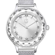  Shop Authentic Swarovski Octea Nova Silver Dial Silver Mesh Strap Watch for Women - 5650039 - Luxxuri