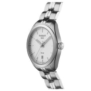  Shop Authentic Tissot PR 100 Quartz White Dial Silver Steel Strap Watch For Women - T101.410.11.031.00 - Luxxuri