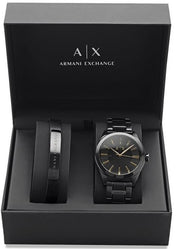  Shop Authentic Armani Exchange Nico Analog Black Dial Black Steel Strap Watch For Men - AX7102 - Luxxuri