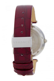  Shop Authentic Versace Olympo Crystal Gleam White Dial Purple Leather Strap Watch for Women - VAN010016 - Luxxuri