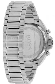  Shop Authentic Hugo Boss Driver Chronograph Black Dial Silver Steel Strap Watch For Men - 1513080 - Luxxuri