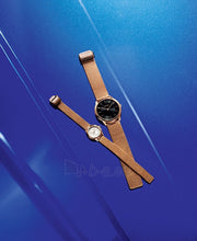  Shop Authentic Calvin Klein Minimal Black Dial Rose Gold Mesh Bracelet Watch for Women - K3M2262Y - Luxxuri