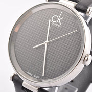  Shop Authentic Calvin Klein Sight Black Dial Black Leather Strap Watch for Men - K1S21102 - Luxxuri
