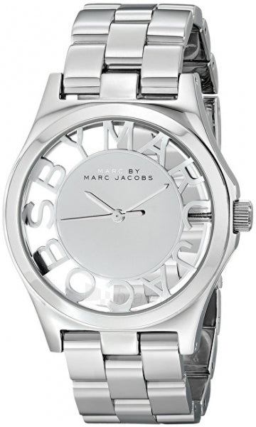  Shop Authentic Marc Jacobs Henry White Dial Silver Steel Strap Watch for Women - MBM3291 - Luxxuri