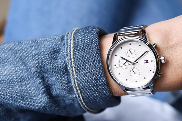  Shop Authentic Tommy Hilfiger Blake Pink Dial Silver Steel Strap Watch for Women - 1781904 - Luxxuri
