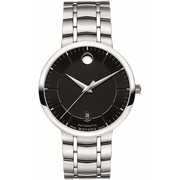  Shop Authentic Movado 1881 Automatic Black Dial Silver Steel Strap Watch for Men - 606914 - Luxxuri