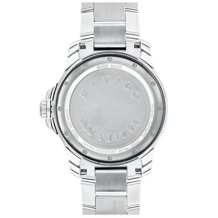  Shop Authentic Movado Series 800 Blue Dial Silver Steel Strap Watch For Men - 2600137 - Luxxuri