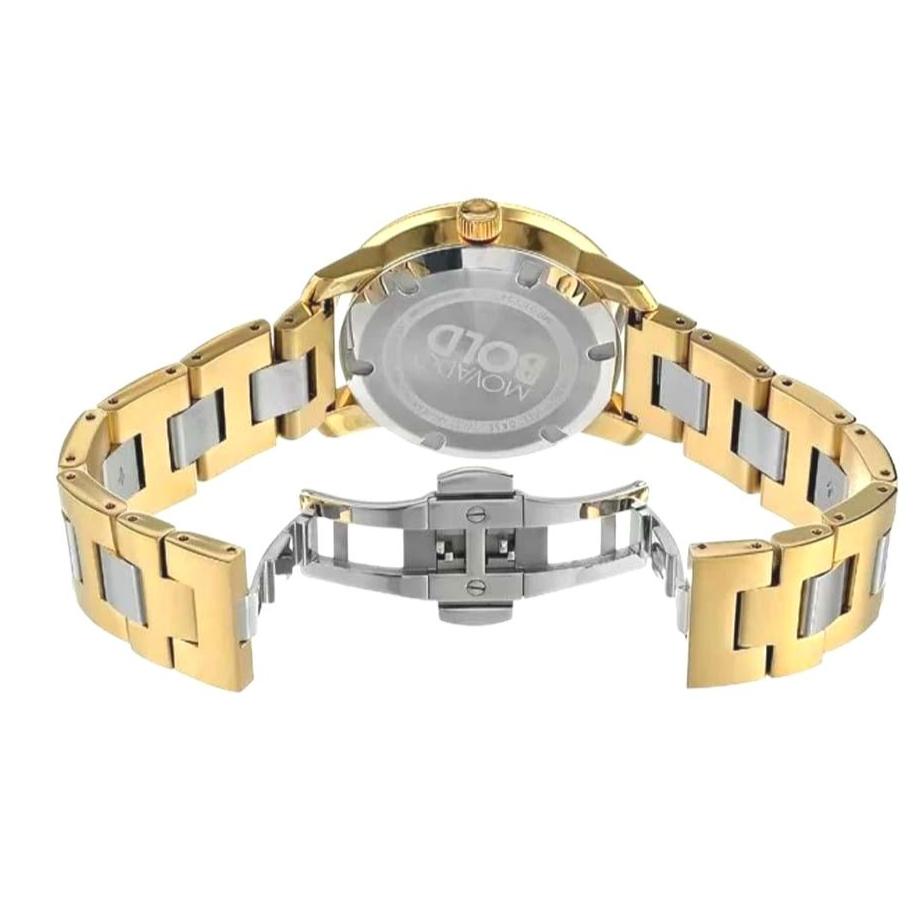  Shop Authentic Movado Bold Silver Dial Two Tone Steel Strap Watch for Women - 3600129 - Luxxuri