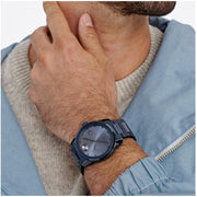  Shop Authentic Movado Bold Verso Blue Dial Blue Steel Strap Watch for Men - 3600862 - Luxxuri