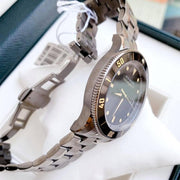  Shop Authentic Movado Heritage Calendoplan Black Dial Silver Steel Strap Watch For Men - 3650095 - Luxxuri