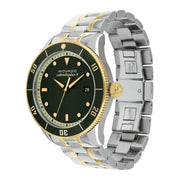  Shop Authentic Movado Heritage Calendoplan Black Dial Two Tone Steel Strap Watch For Men - 3650096 - Luxxuri