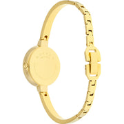  Shop Authentic Movado Bela Black Dial Gold Steel Strap Watch For Women - 0606999 - Luxxuri
