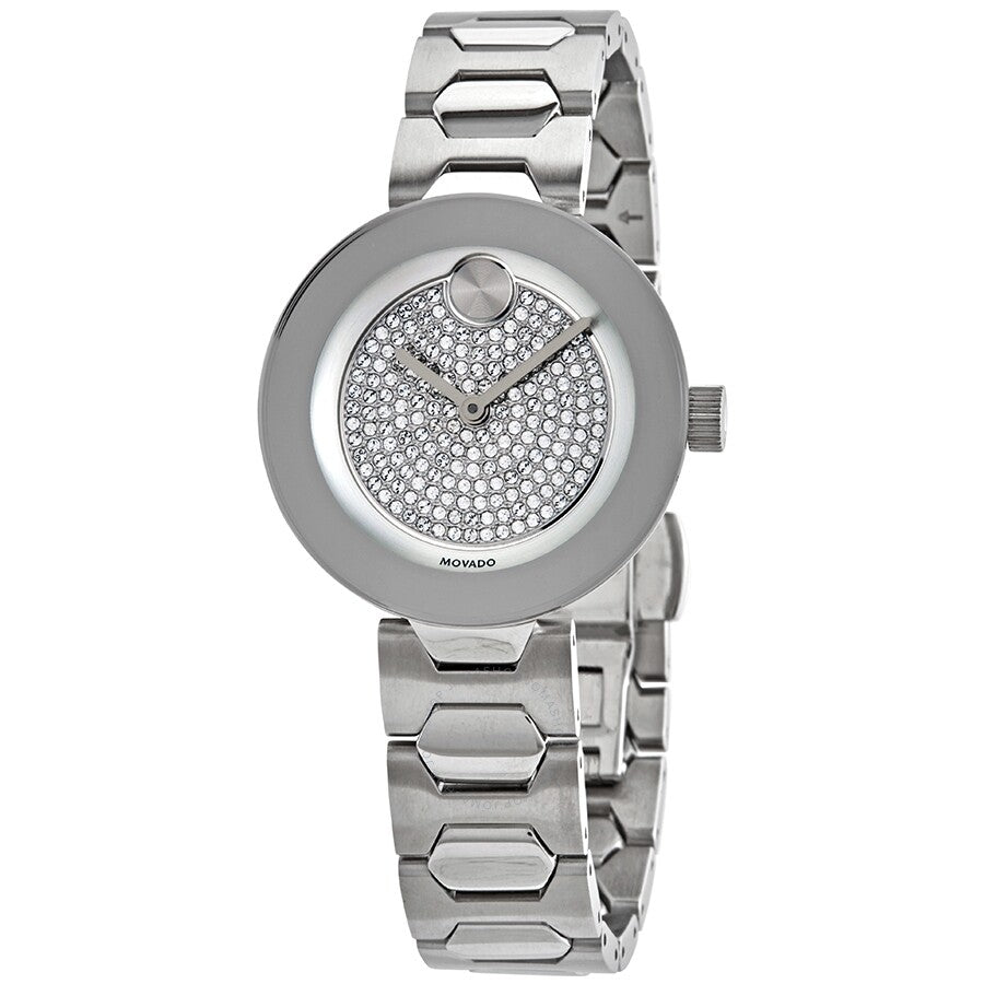  Shop Authentic Movado Bold Silver Dial Silver Steel Strap Watch For Women - 3600567 - Luxxuri