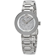  Shop Authentic Movado Bold Silver Dial Silver Steel Strap Watch For Women - 3600567 - Luxxuri